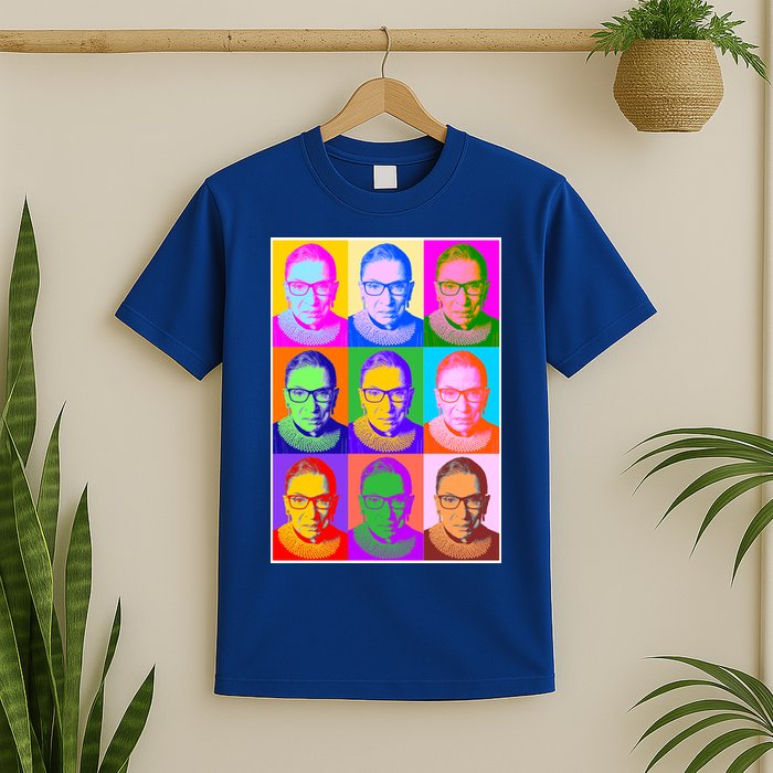 Ruth Bader Ginsburg RBG Pop Art Tribute T-Shirt
