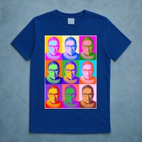 Ruth Bader Ginsburg RBG Pop Art Tribute T-Shirt