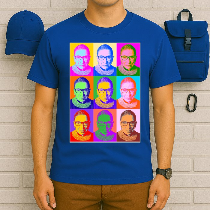 Ruth Bader Ginsburg RBG Pop Art Tribute T-Shirt