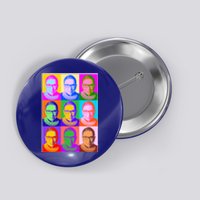 Ruth Bader Ginsburg RBG Pop Art Tribute Button