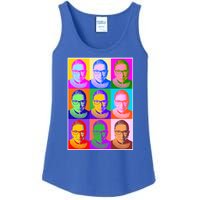 Ruth Bader Ginsburg RBG Pop Art Tribute Ladies Essential Tank