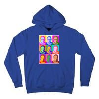 Ruth Bader Ginsburg RBG Pop Art Tribute Tall Hoodie