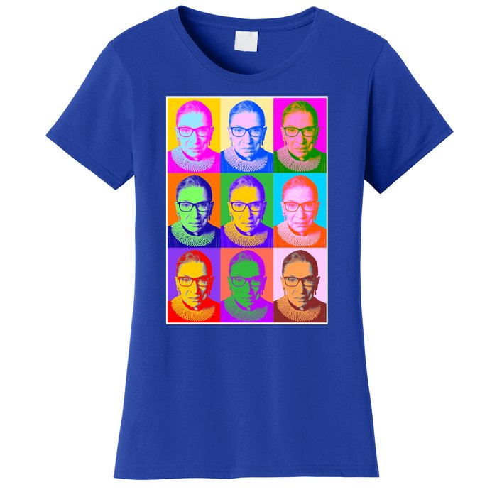 Ruth Bader Ginsburg RBG Pop Art Tribute Women's T-Shirt