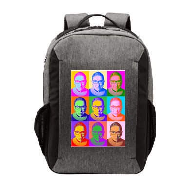 Ruth Bader Ginsburg RBG Pop Art Tribute Vector Backpack