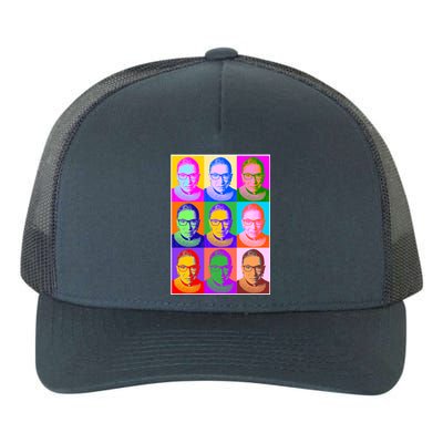 Ruth Bader Ginsburg RBG Pop Art Tribute Yupoong Adult 5-Panel Trucker Hat