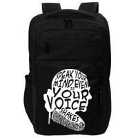Ruth Bader Ginsburg Speak Your Mind  Impact Tech Backpack