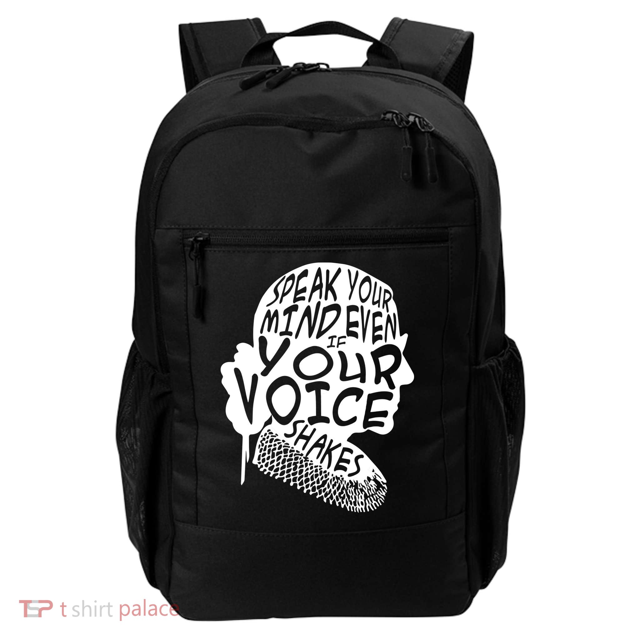 Ruth Bader Ginsburg Speak Your Mind  Daily Commute Backpack