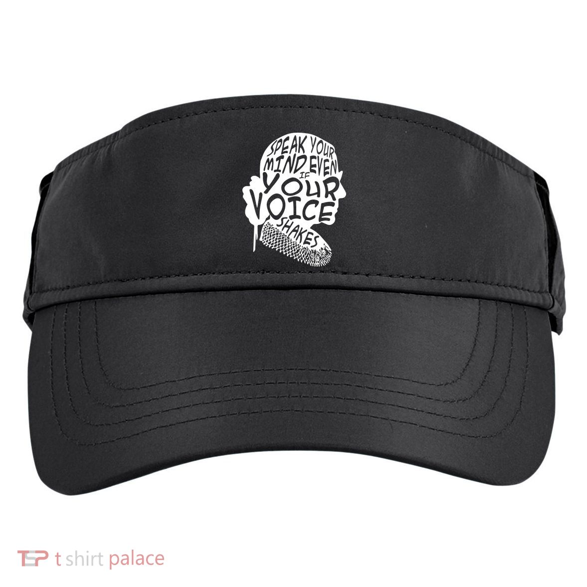 Ruth Bader Ginsburg Speak Your Mind  Adult Drive Performance Visor