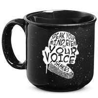 Ruth Bader Ginsburg Speak Your Mind  15oz Campfire Ceramic Mug