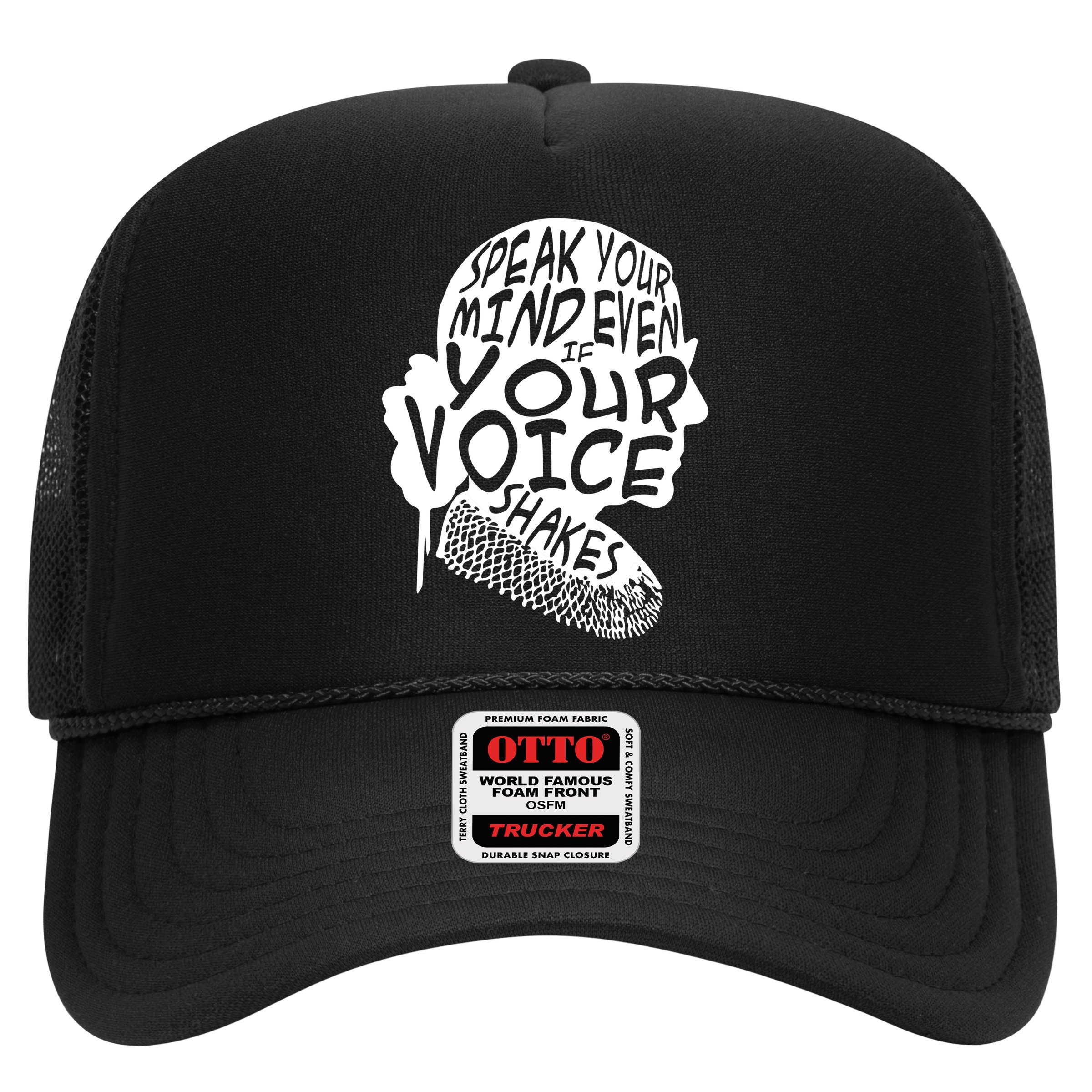 Ruth Bader Ginsburg Speak Your Mind  Hat