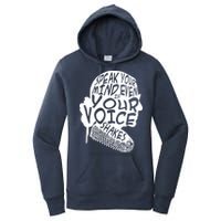 Ruth Bader Ginsburg Speak Your Mind  Women's Pullover Hoodie