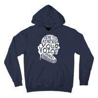 Ruth Bader Ginsburg Speak Your Mind  Tall Hoodie
