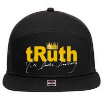 Ruth Bader Ginsburg Truth Crown Signature 7 Panel Mesh Trucker Snapback Hat