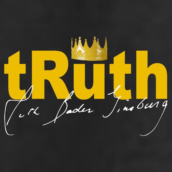 Ruth Bader Ginsburg Truth Crown Signature 7 Panel Mesh Trucker Snapback Hat