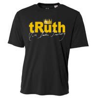 Ruth Bader Ginsburg Truth Crown Signature Cooling Performance Crew T-Shirt