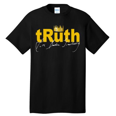 Ruth Bader Ginsburg Truth Crown Signature Tall T-Shirt