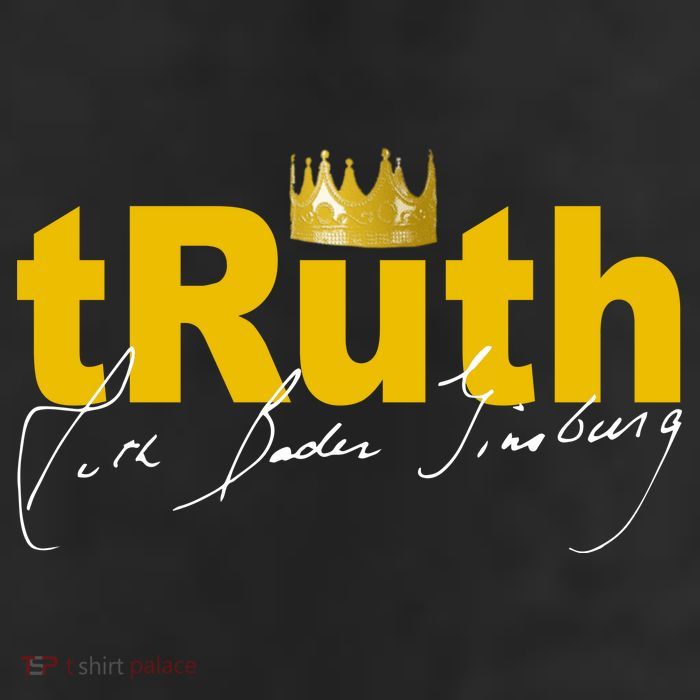 Ruth Bader Ginsburg Truth Crown Signature Adult Drive Performance Visor