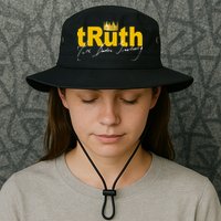 Ruth Bader Ginsburg Truth Crown Signature Bucket Hat
