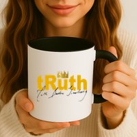 Ruth Bader Ginsburg Truth Crown Signature Coffee Mug