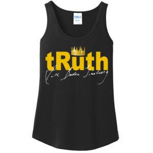 Ruth Bader Ginsburg Truth Crown Signature Ladies Essential Tank