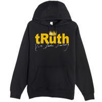 Ruth Bader Ginsburg Truth Crown Signature Premium Pullover Hoodie