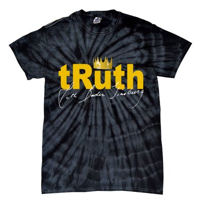 Ruth Bader Ginsburg Truth Crown Signature Tie-Dye T-Shirt
