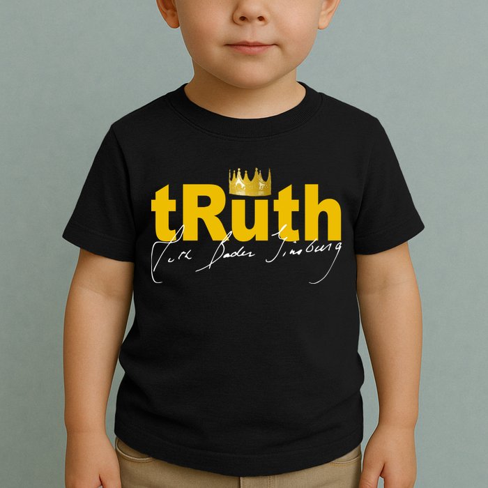 Ruth Bader Ginsburg Truth Crown Signature Toddler T-Shirt