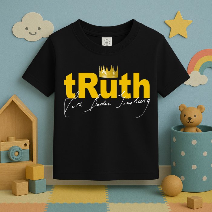 Ruth Bader Ginsburg Truth Crown Signature Toddler T-Shirt