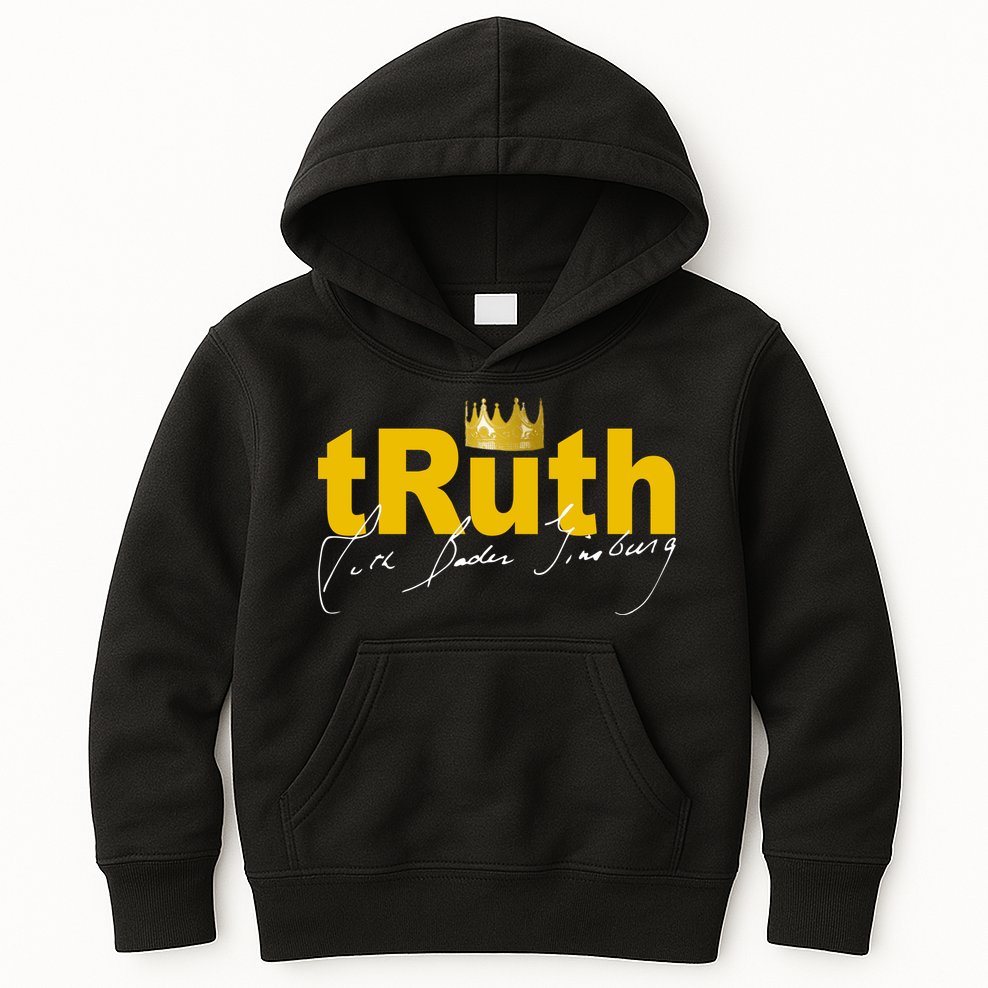Ruth Bader Ginsburg Truth Crown Signature Kids Hoodie