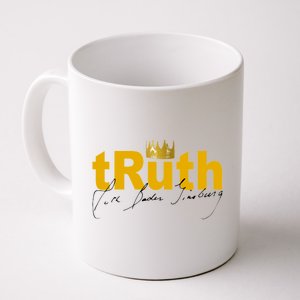 Ruth Bader Ginsburg Truth Crown Signature Coffee Mug