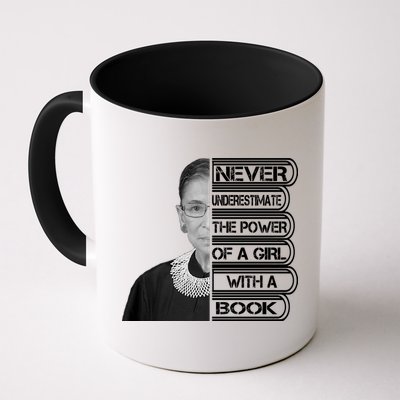 Ruth Never Underestimate a Power of a Book Mug