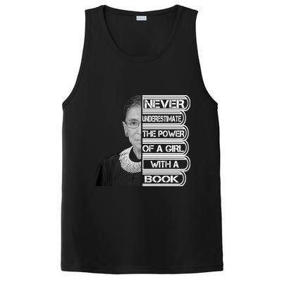 Ruth Never Underestimate a Power of a Book PosiCharge Competitor Tank