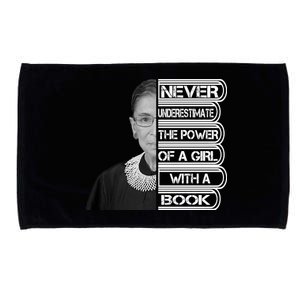 Ruth Never Underestimate a Power of a Book Microfiber Hand Towel