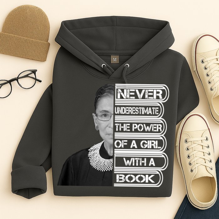 Ruth Never Underestimate a Power of a Book Hoodie