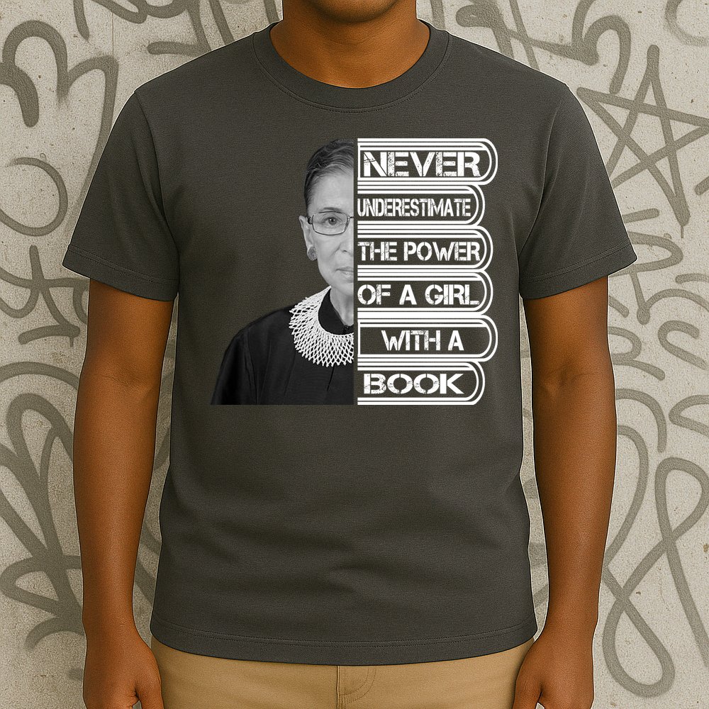 Ruth Never Underestimate a Power of a Book T-Shirt