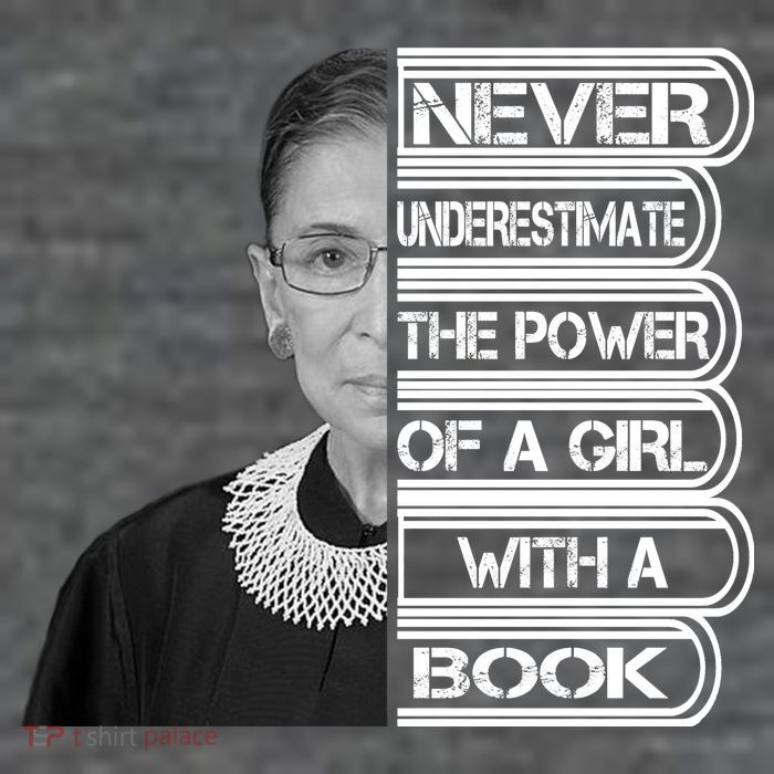Ruth Never Underestimate a Power of a Book T-Shirt