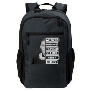 Ruth Never Underestimate a Power of a Book Daily Commute Backpack