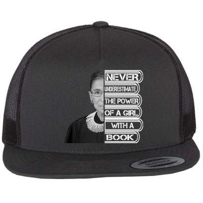 Ruth Never Underestimate a Power of a Book Flatbill Hat