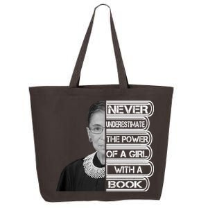 Ruth Never Underestimate a Power of a Book 25L Jumbo Tote