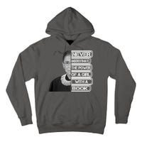 Ruth Never Underestimate a Power of a Book Tall Hoodie