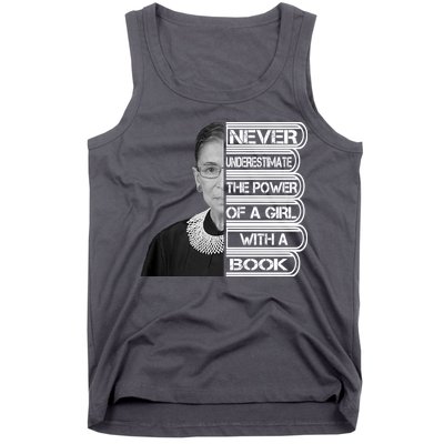Ruth Never Underestimate a Power of a Book Tank Top