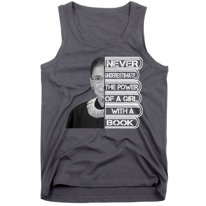 Ruth Never Underestimate a Power of a Book Tank Top
