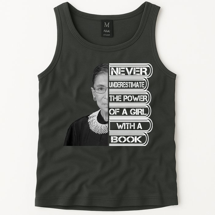 Ruth Never Underestimate a Power of a Book Tank Top