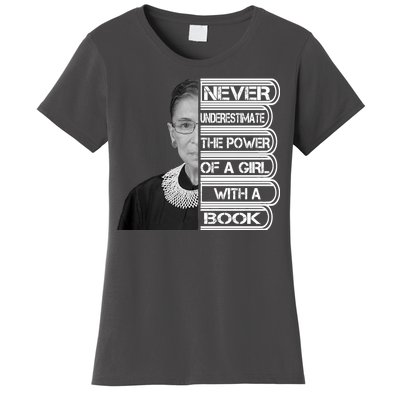 Ruth Never Underestimate a Power of a Book Women's T-Shirt