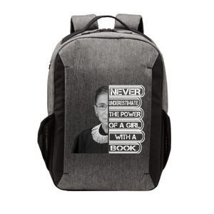 Ruth Never Underestimate a Power of a Book Vector Backpack