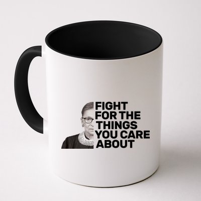 Ruther Bader Ginsburg Fights Mug