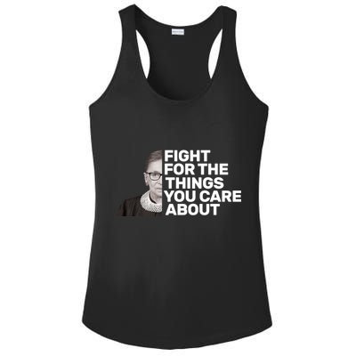 Ruther Bader Ginsburg Fights Ladies PosiCharge Competitor Racerback Tank