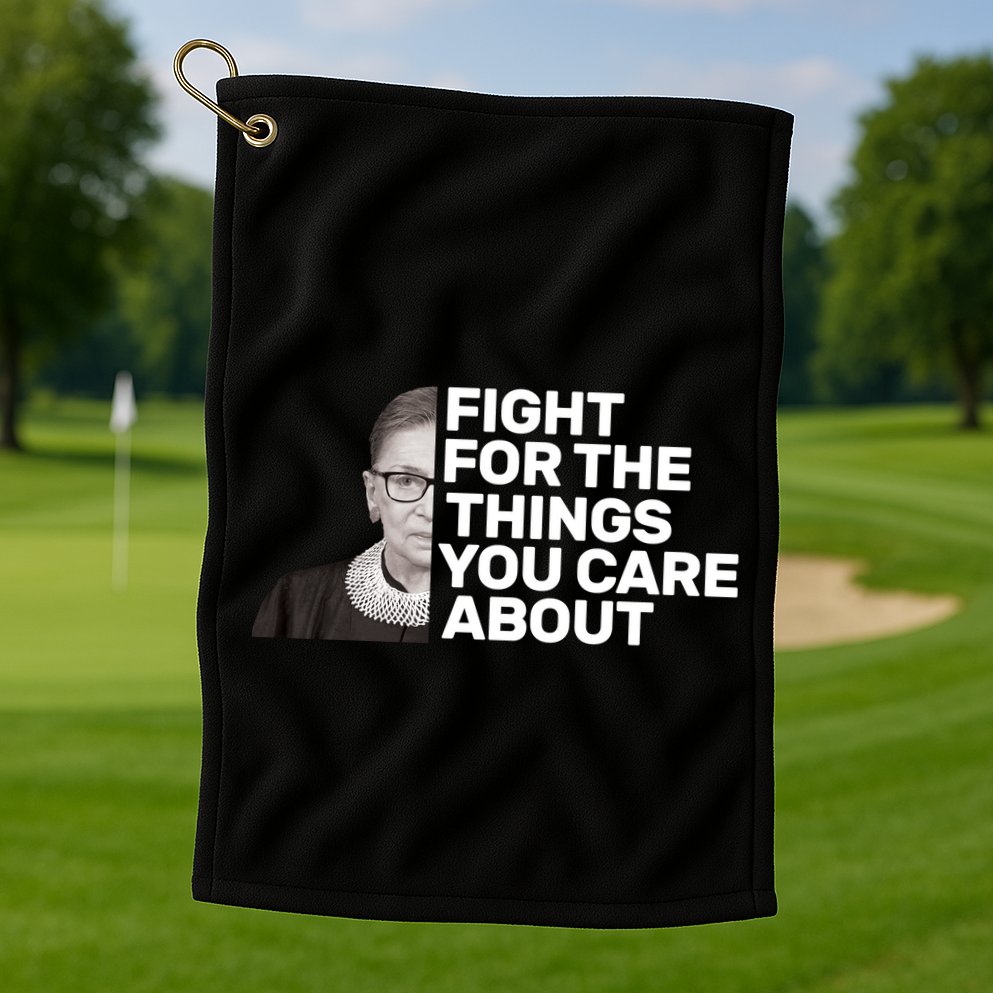 Ruther Bader Ginsburg Fights Golf Towel