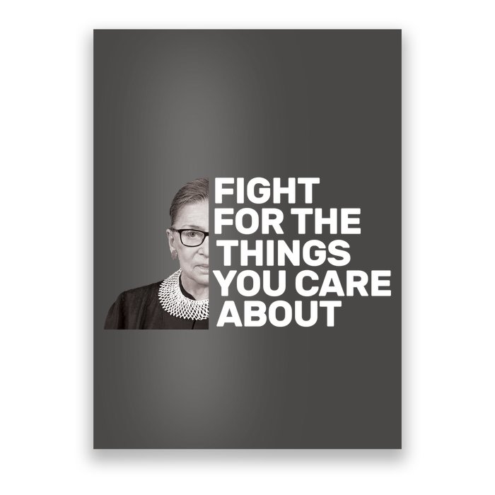 Ruther Bader Ginsburg Fights Poster