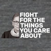 Ruther Bader Ginsburg Fights Poster